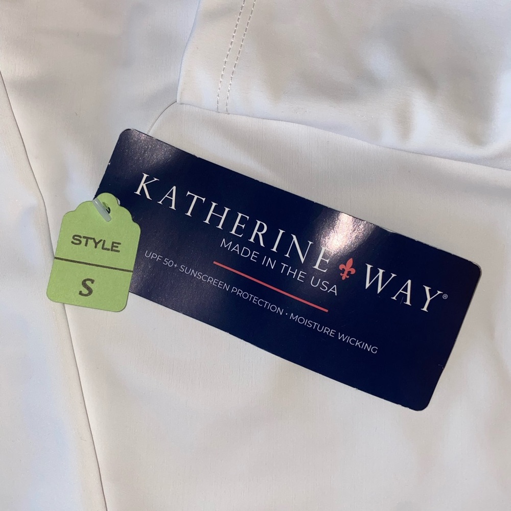 Katherine Way white long sleeve. NWT - Picture 4 of 9